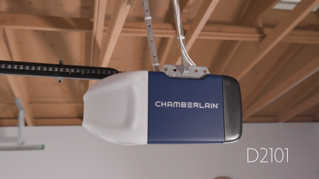 Chamberlain 1/2 Hp Heavy-Duty Chain Drive Garage Door Opener D2101