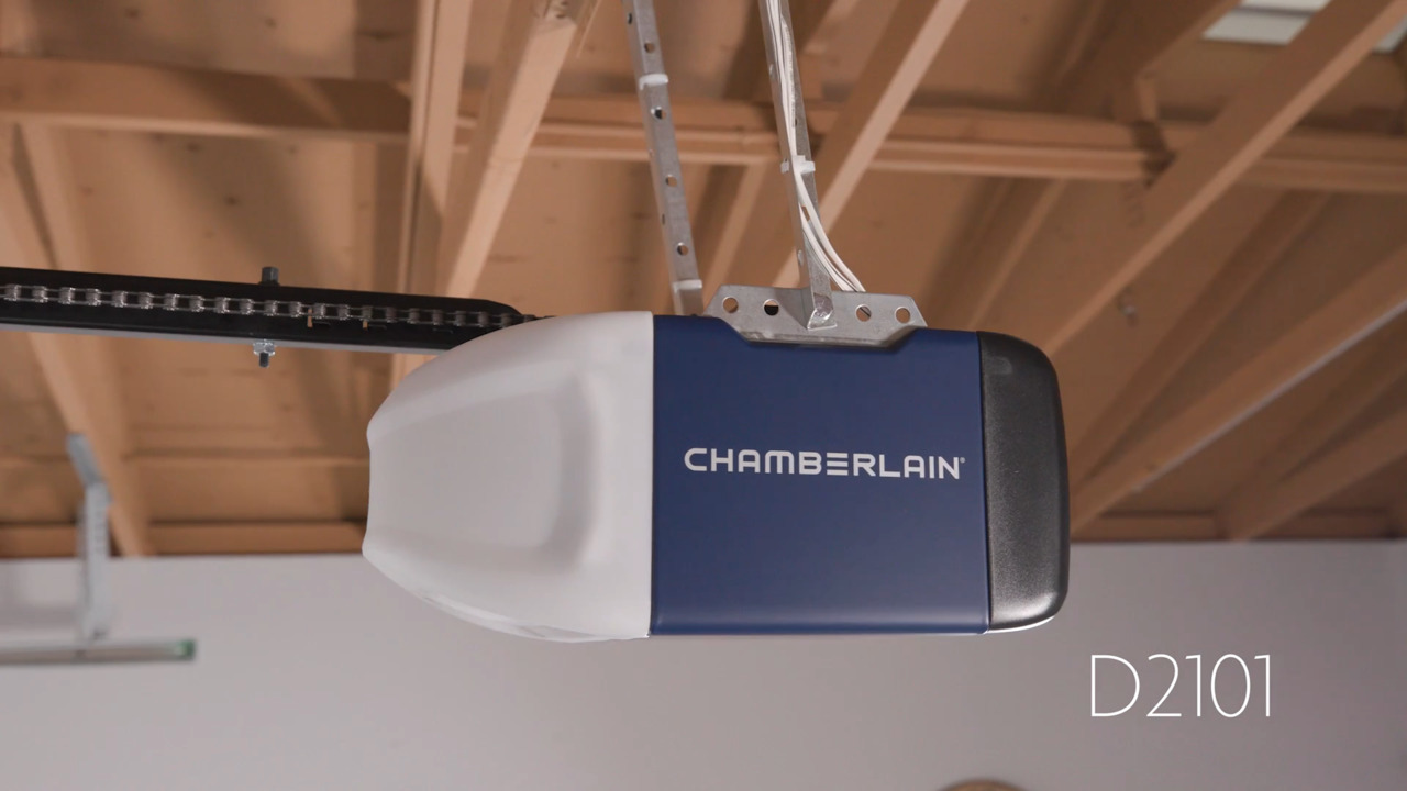 Chamberlain D2101 1/2 Hp Heavy-Duty Chain Drive Garage Door Opener