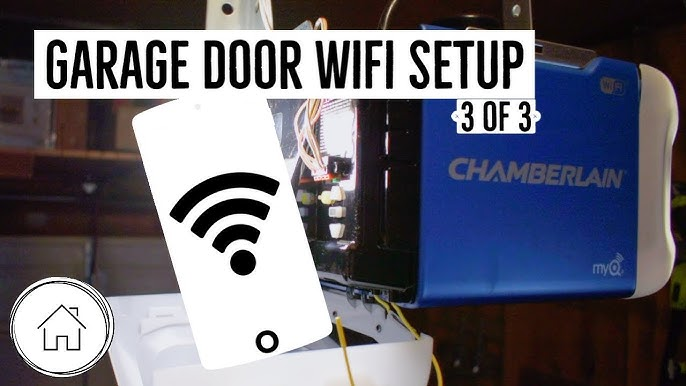 How To Connect A Chamberlain Garage Door Opener To Wifi