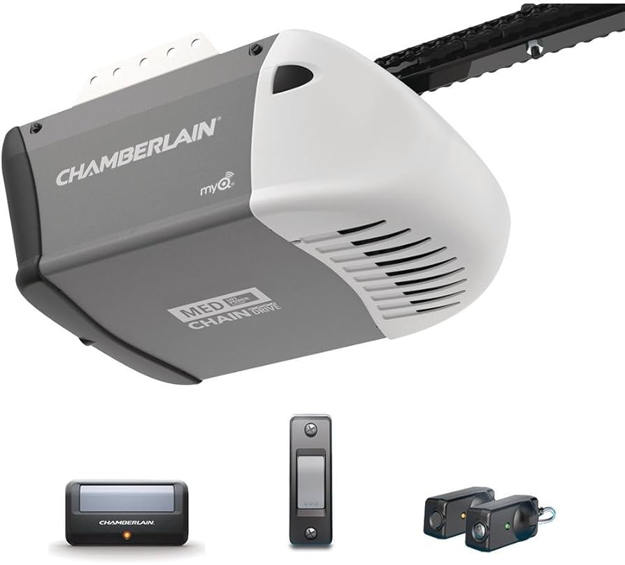 1/2 Hp Heavy-Duty Chain Drive Garage Door Opener By Chamberlain