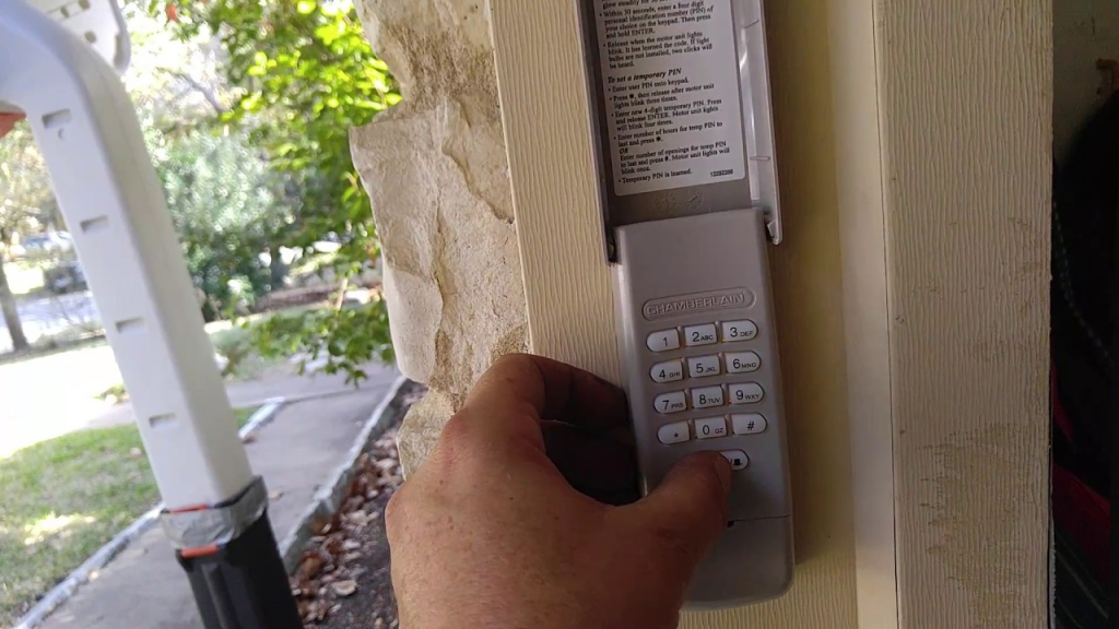 Can I Program Craftsman Keypad For Chamberlain Garage Door Opener