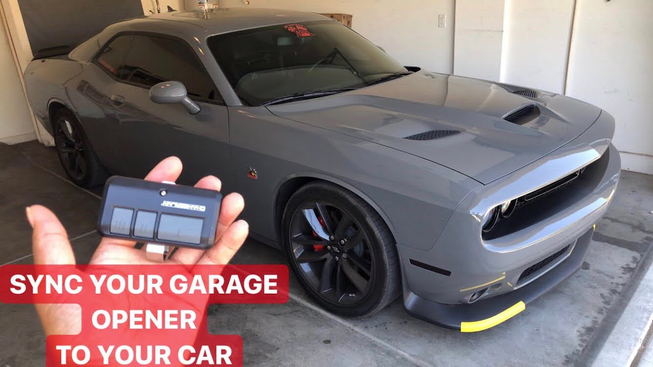 How To Program Chamberlain Garage Door Opener On 2011 Challenger: A Step-by-Step Guide for Car Owners