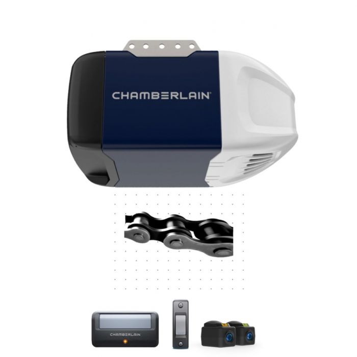 User Guide Chamberlain Garage Door Opener Med Lift Power System