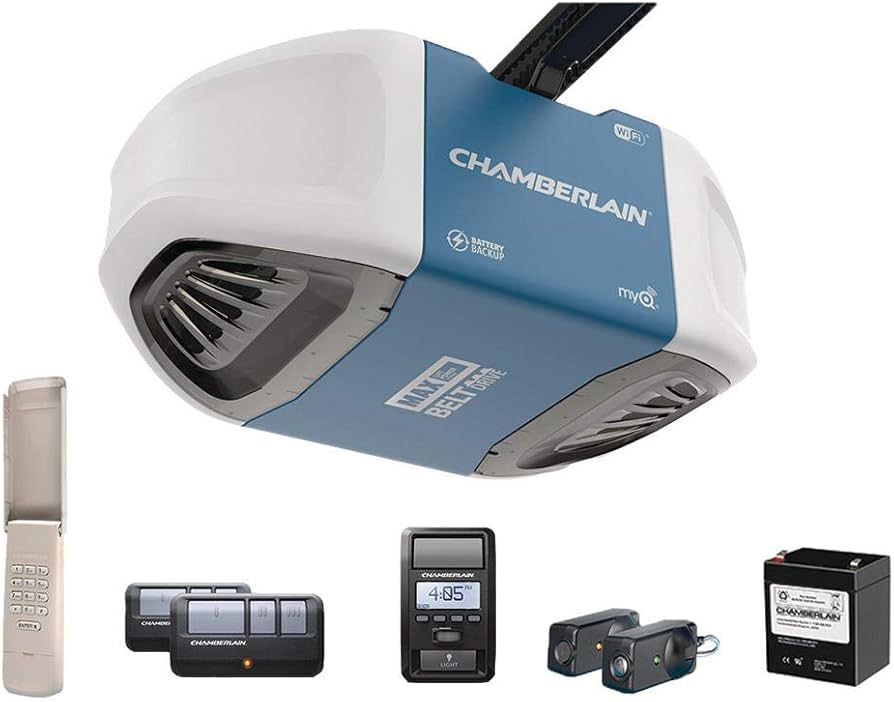 Which Chamberlain Garage Door Openers Come With A Backup Battery