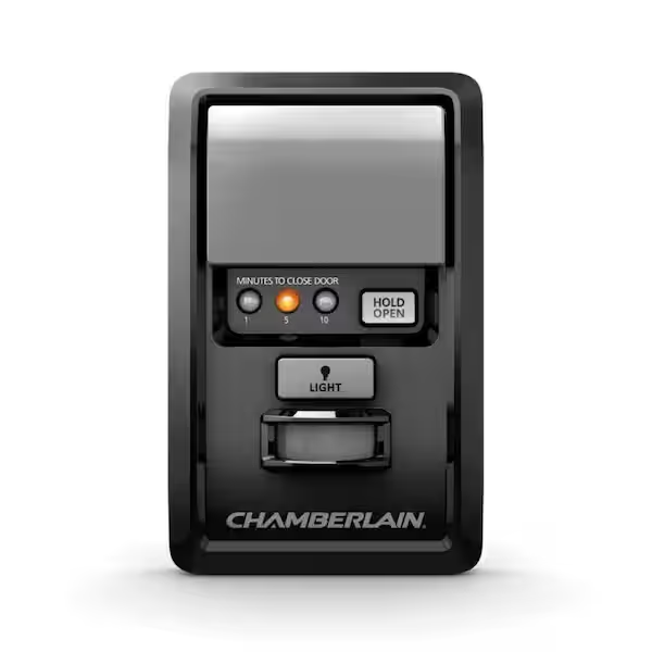 Light On Chamberlain Garage Door Wall Mounted Door Opener Blinks