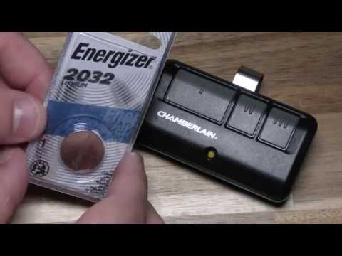 How To Replace Batteries In A Chamberlain Garage Door Opener
