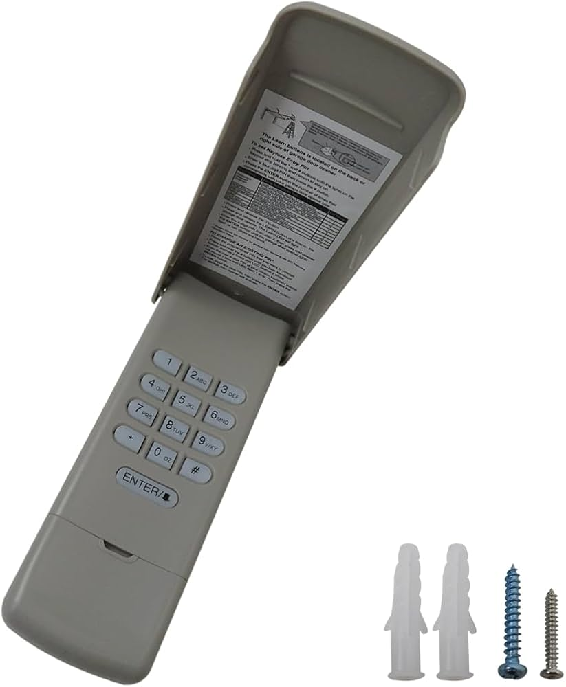 Program The Clicker To The Lw2200 Chamberlain Garage Door Opener