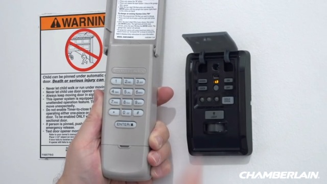 Replacement Key Entry For Chamberlain Power Drive Garage Door Opener