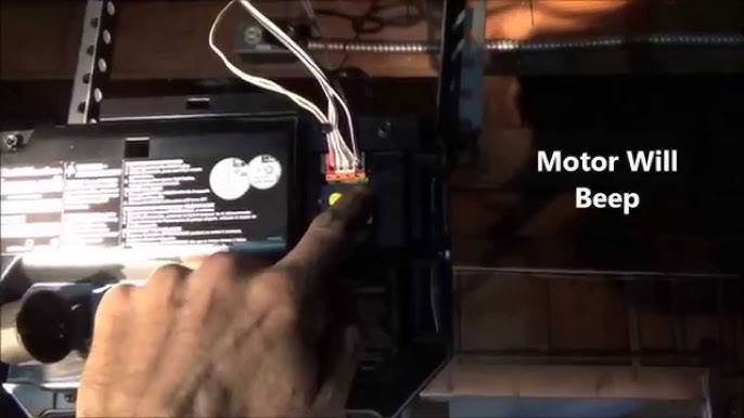 Reset The Travel On A Chamberlain Whisper Garage Door Opener