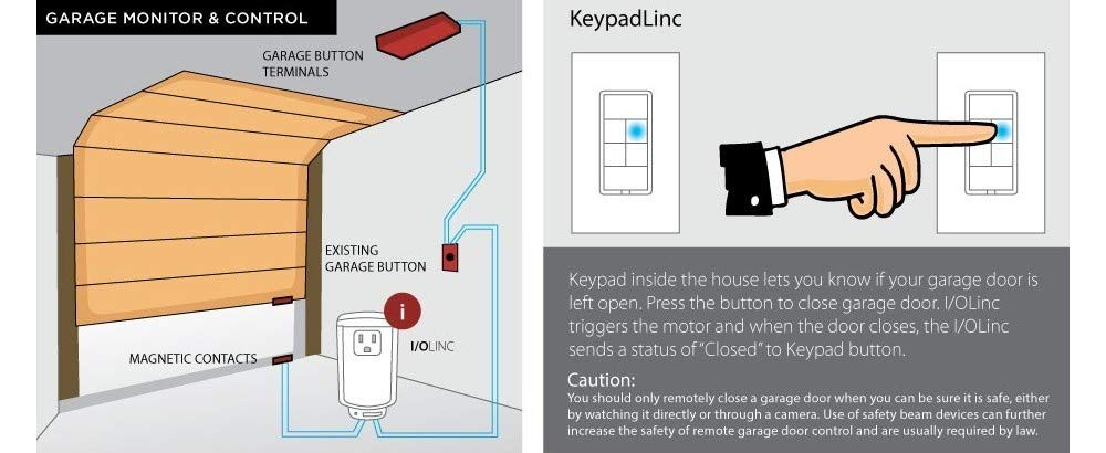 Add Insteon Garage Door To Chamberlain Garage Door Opener