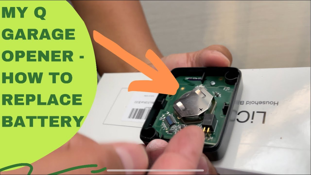 Battery Location On Chamberlain My Q Garage Door Opener