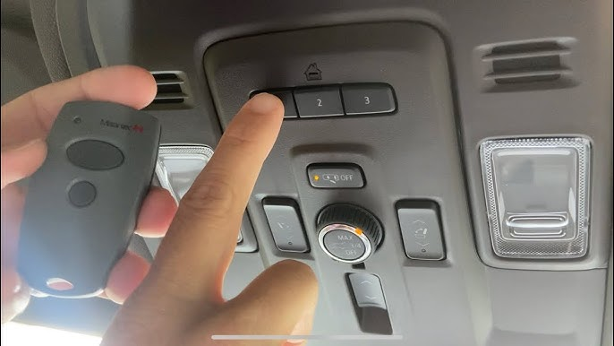Cannot Sync 2002 Suburban To Chamberlain Garage Door Opener
