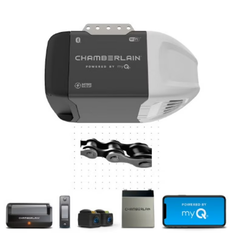 Chamberlain 0.5 Chain Drive Garage Door Opener Model C203