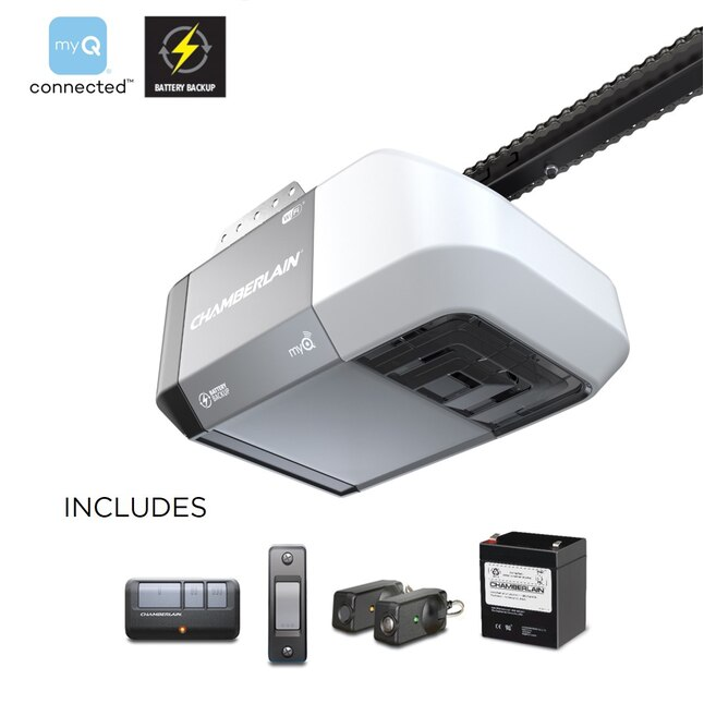 Chamberlain 0.5-Hp Chain Drive Garage Door Opener With Myq