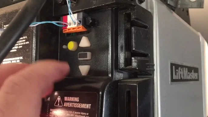 Chamberlain Garage Door Opener Up And Down Arrows Flashing
