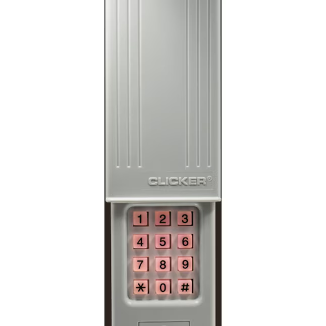 Chamberlain Wireless Rolling Code Garage Door Opener Keypad Instructions