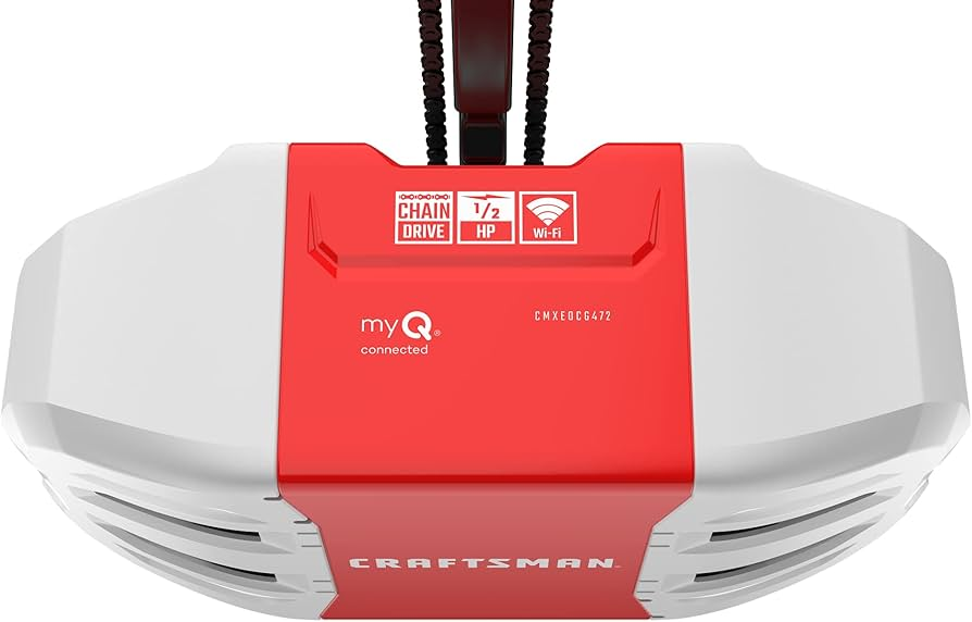Craftsman Chamberlain 1/2 Hp Chain Drive Garage Door Opener