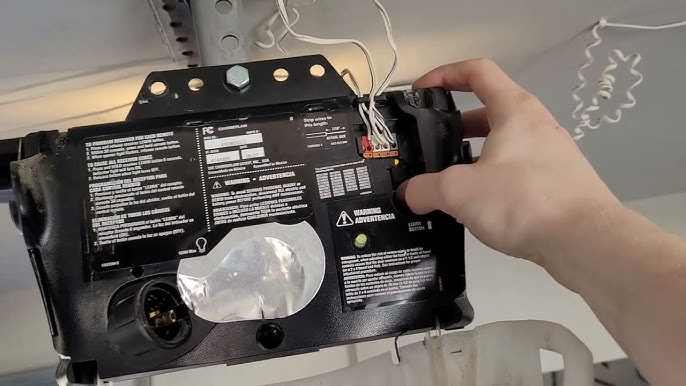 How To Adjust An Older Chamberlain Garage Door Opener