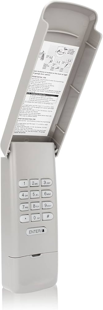 Universal Garage Door Opener Keypad For Liftmaster Chamberlain Craftsman