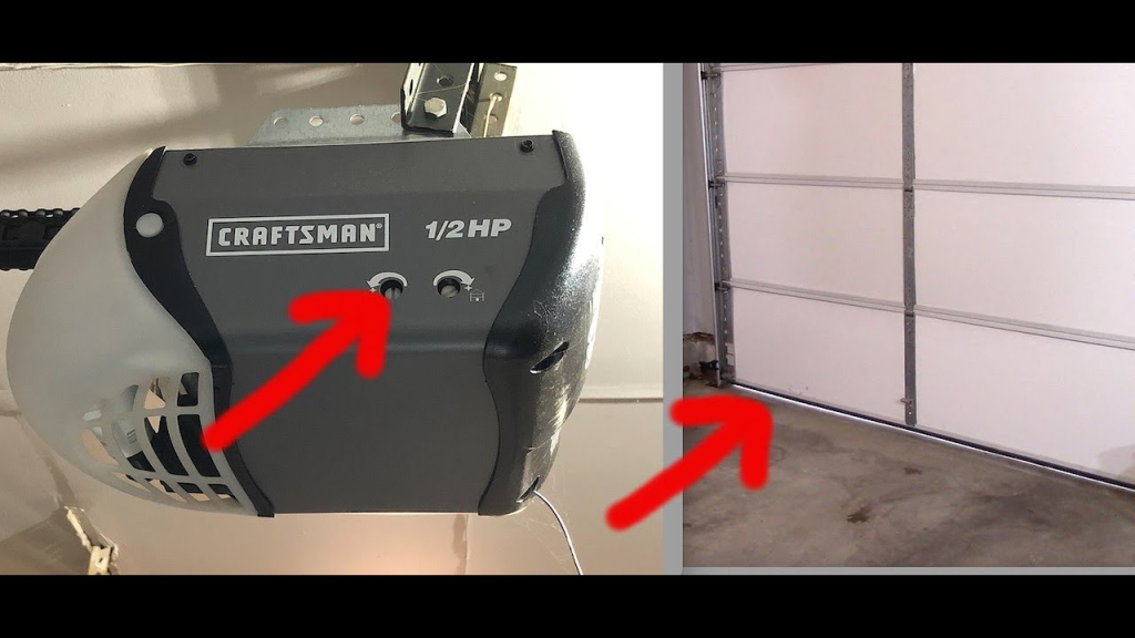 How To Adjust Height On Chamberlain Garage Door Opener