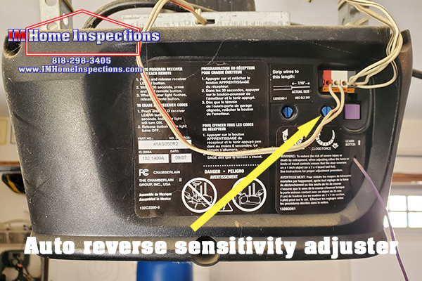 How To Adjust Sensitivity On Chamberlain Garage Door Opener
