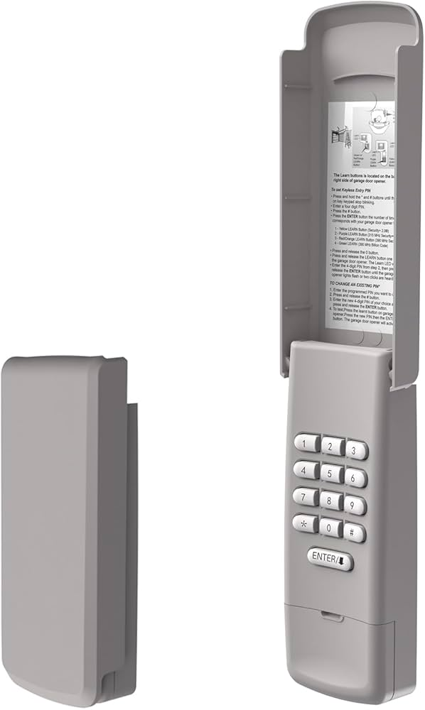 How To Connect Keypad To Chamberlain Garage Door Opener