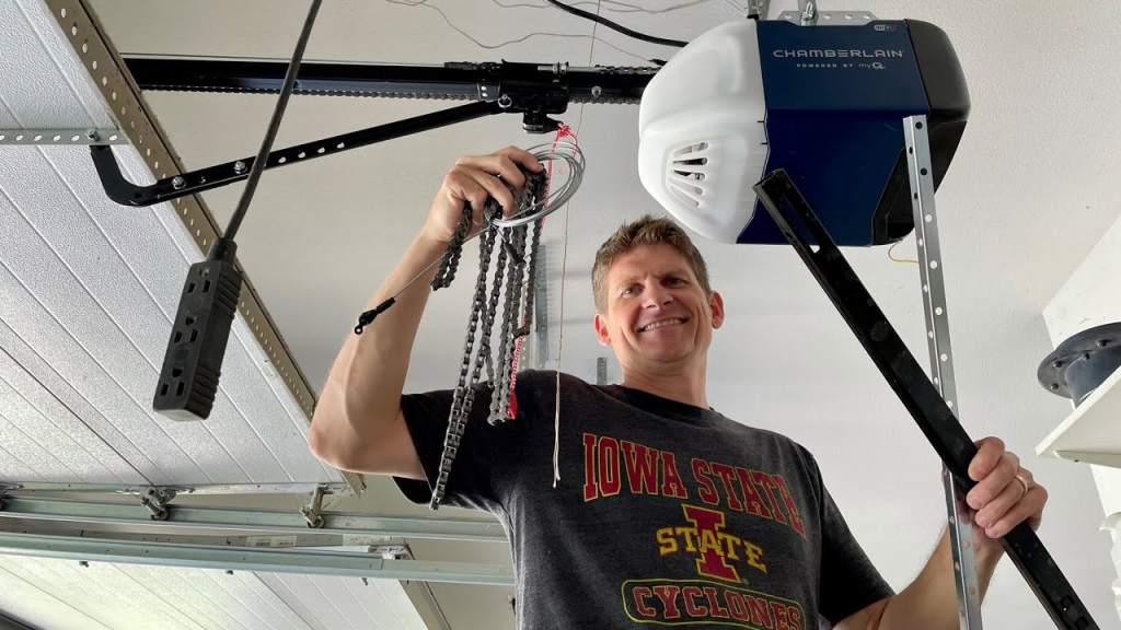 How To Install A Chamberlain Belt Garage Door Opener