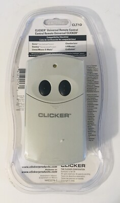 Chamberlain Clt1D Clicker Universal Garage Door Opener Remote Control
