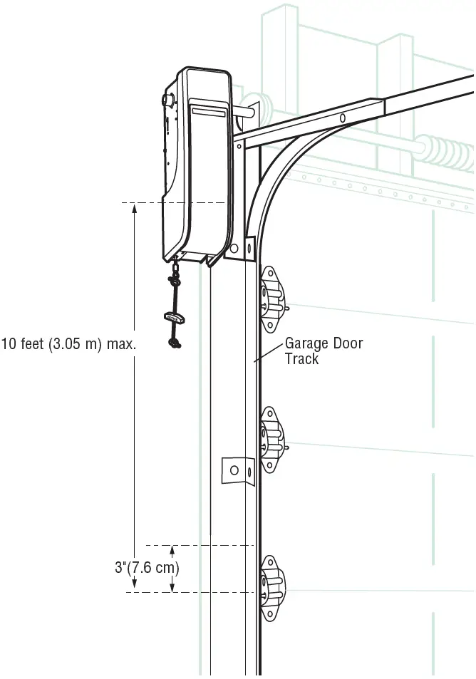 Chamberlain Garage Door Opener Installation For A Center Beam