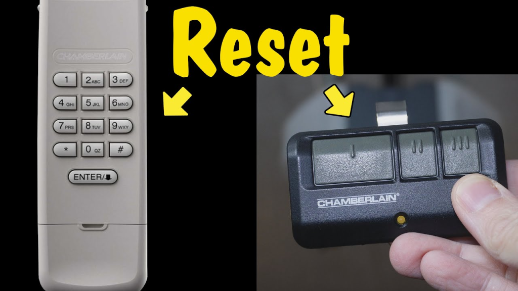 Chamberlain Garage Door Opener Make It Forget A Remote