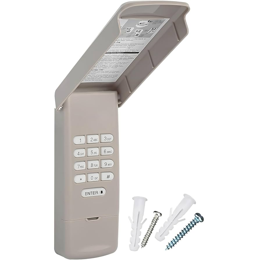 Chamberlain C Garage Door Opener Wireless Exterior Key Pad