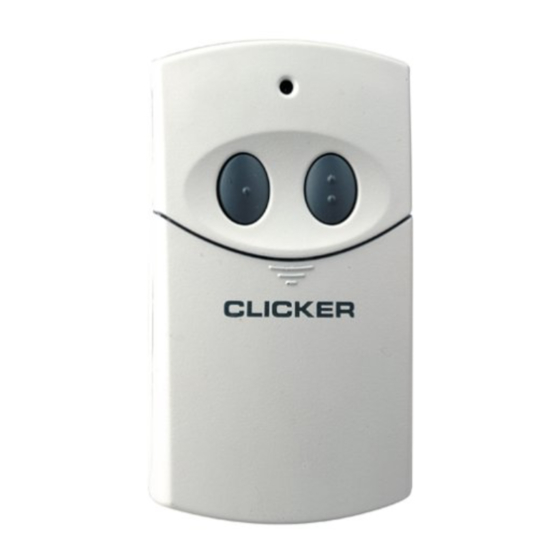 Chamberlain Clicker Clt1 Universal Garage Door Opener Remote Control