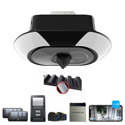 Chamberlain Corner To Corner Garage Door Opener Video Installation