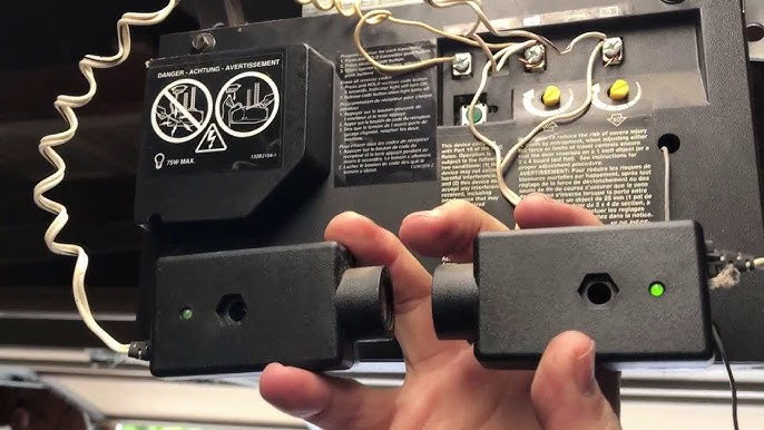 Chamberlain Garage Door Opener Closes When Safety Beam Is broken